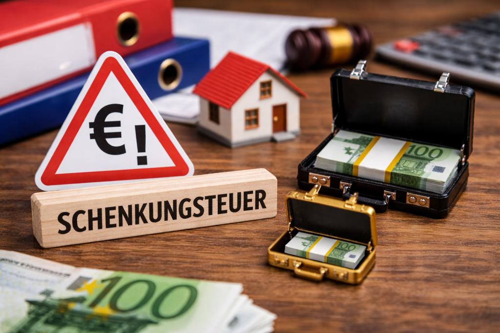 Beitragsbild zum Ratgeber „Vorsicht – Schenkungssteuer: Der zu niedrige Kaufpreis beim GmbH-Kauf“